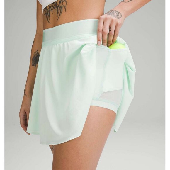 Lululemon Court Rival Skirt 4 Long Mint Moment - Picture 5 of 14